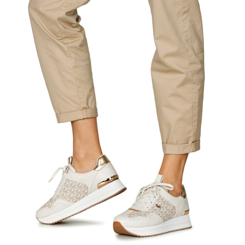 MICHAEL Michael Kors RAINA TRAINER Beige Sneakers basse Donna - 8