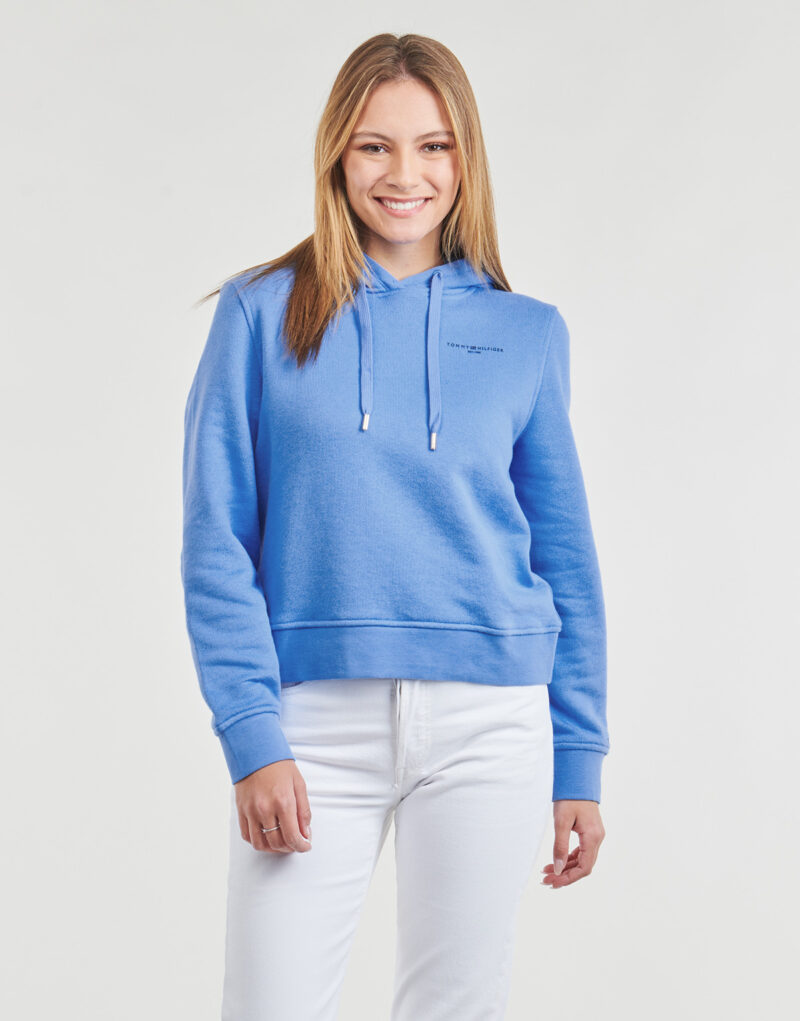 Felpe con cappuccio Tommy Hilfiger 1985 RLX MINI CORP LOGOHOODIE Blu Felpe con cappuccio Donna - 2