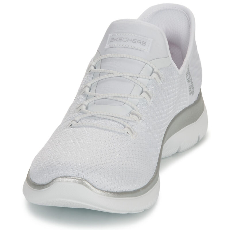 Skechers SUMMITS Wei&szlig;e Low Sneakers f&uuml;r Damen - Gr&ouml;&szlig;e 3