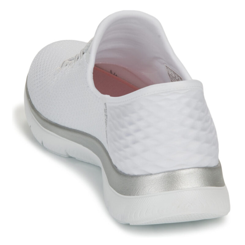Skechers SUMMITS Wei&szlig;e Low Sneakers f&uuml;r Damen - Gr&ouml;&szlig;e 5