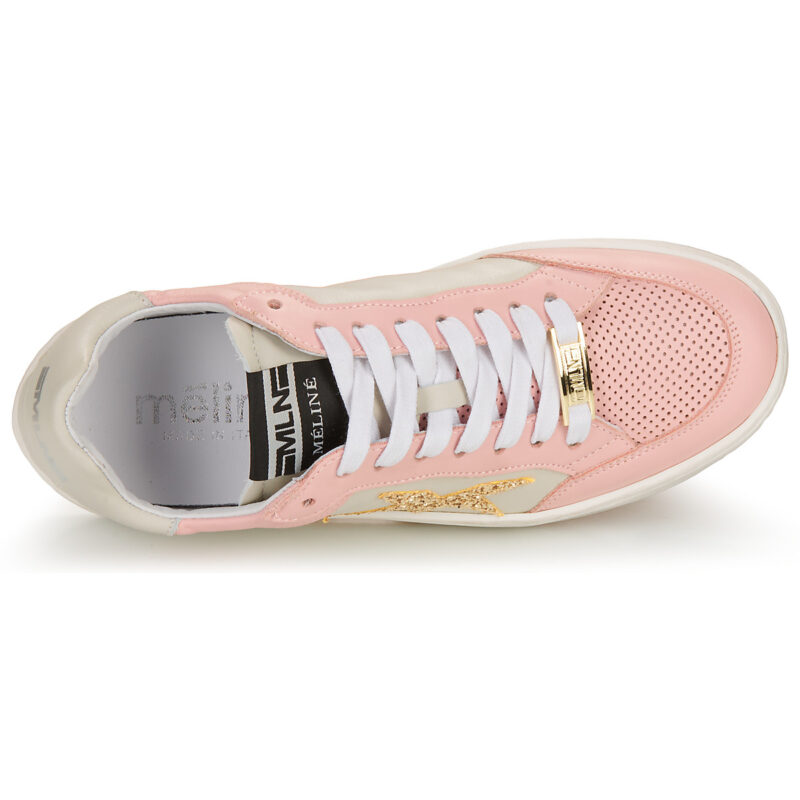 Meline PAD571-P9537 Bianco Sneakers basse Donna - 6
