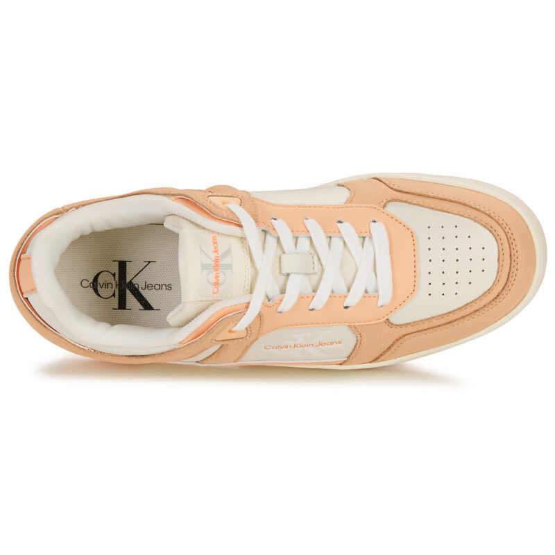 Calvin Klein Jeans BASKET CUPSOLE LOW MIX Bianco Sneakers basse Donna - 6