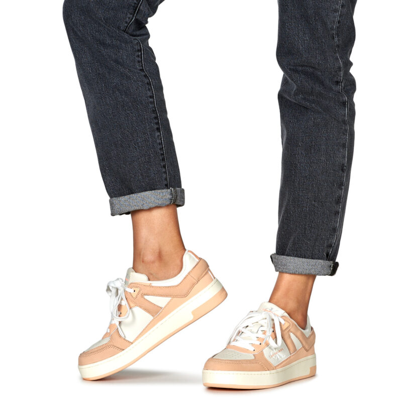 Calvin Klein Jeans BASKET CUPSOLE LOW MIX Bianco Sneakers basse Donna - 8