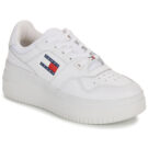 Tommy Jeans TJW RETRO BASKET FLATFORM ESS Wei&szlig; Damen Sneaker - 1