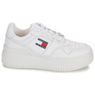 Tommy Jeans TJW RETRO BASKET FLATFORM ESS Wei&szlig; Damen Sneaker - 2
