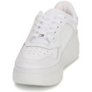 Tommy Jeans TJW RETRO BASKET FLATFORM ESS Wei&szlig; Damen Sneaker - 3
