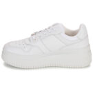 Tommy Jeans TJW RETRO BASKET FLATFORM ESS Wei&szlig; Damen Sneaker - 4