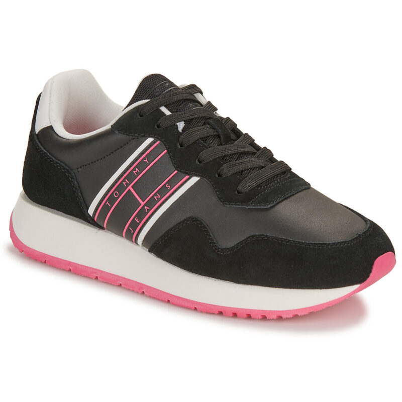 Tommy Jeans TJW EVA RUNNER MAT MIX ESS Black Low Sneakers Women - 1