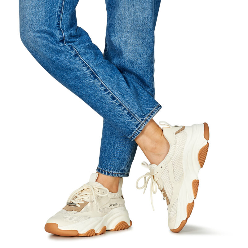 Steve Madden  POSSESSION-E  Bianco -  Sneakers basse Donna - 8