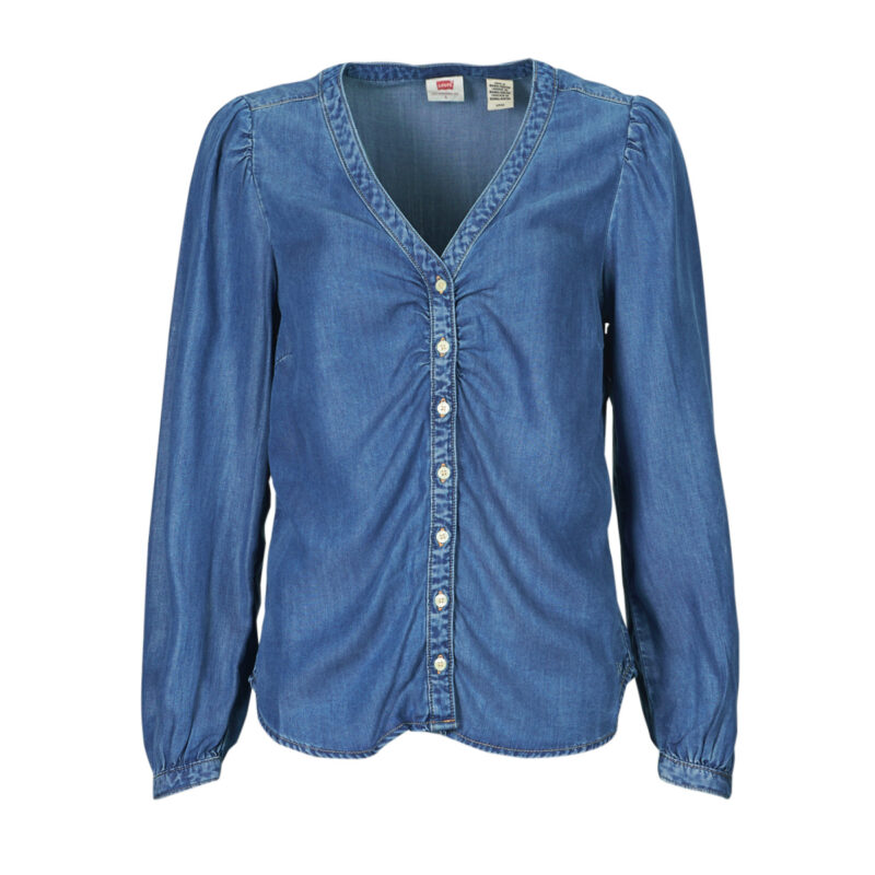 Camicia  Levis  ZENDA LS BLOUSE  Blu -  Camicie Donna - 1