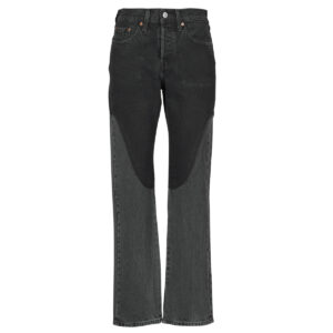 Jeans  Levis  501® ORIGINAL CHAPS  Nero -  Jeans Donna