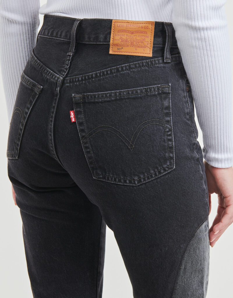 Jeans  Levis  501® ORIGINAL CHAPS  Nero -  Jeans Donna - 5