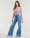 Jeans Flare  Levis  RIBCAGE BELLS  Blu -  Jeans Flare Donna - 3