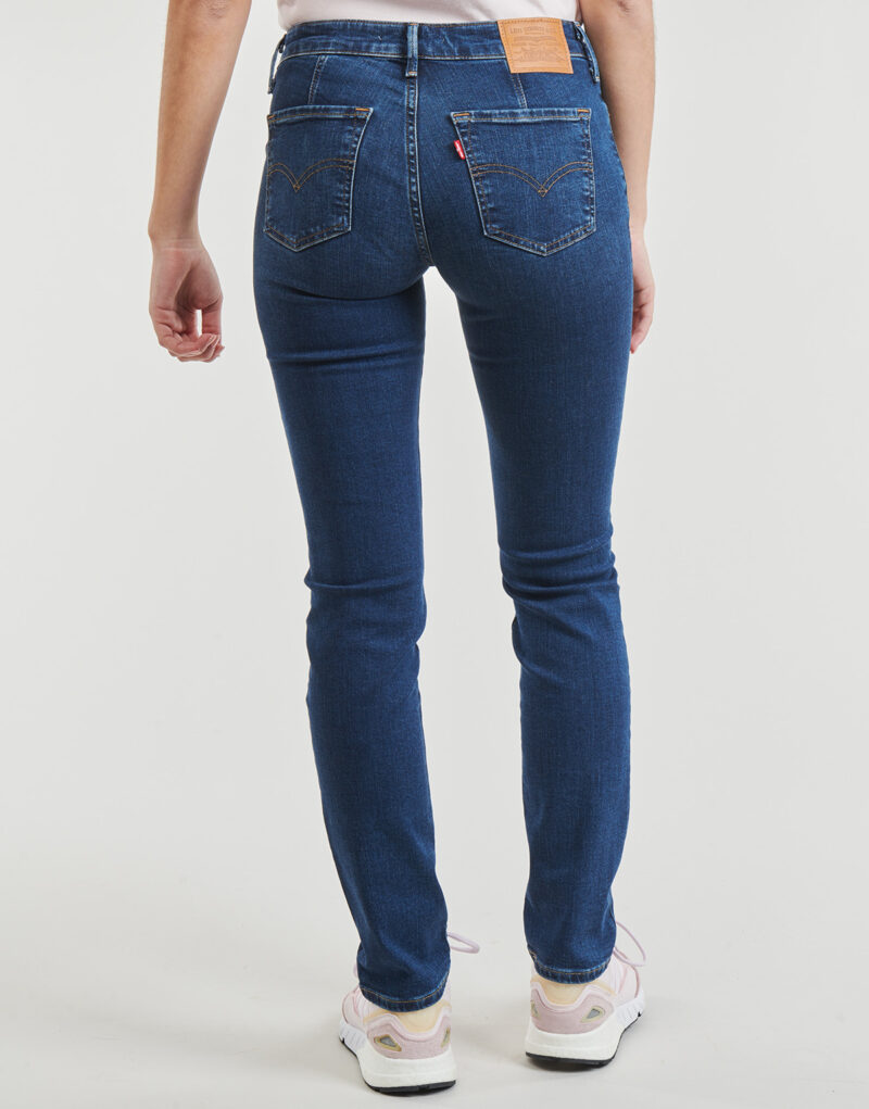 Slim-Jeans Levis 712 SLIM WELT POCKET Blu Jeans Slim Donna - 4