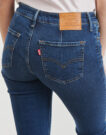 Slim-Jeans Levis 712 SLIM WELT POCKET Blu Jeans Slim Donna - 5