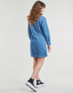 Abito corto  Levis  FLYNN WESTERN CORE DRESS  Blu -  Abiti corti Donna - 4