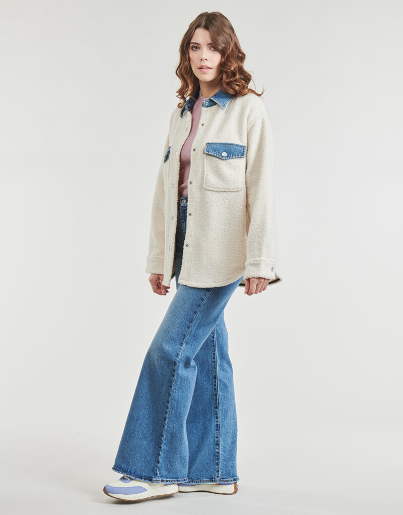 Giubbotto  Levis  NOLA SHACKET NOVELTY  Bianco -  Giubbotti Donna - 3