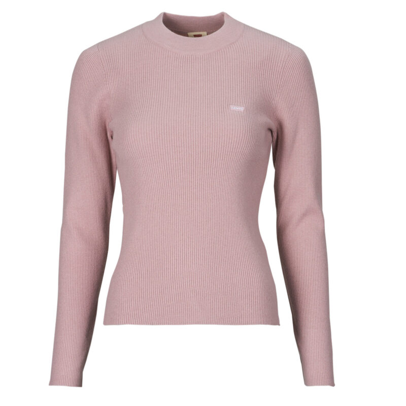 Sweatshirts Levis CREW RIB SWEATER Rosa Felpe Donna - 1