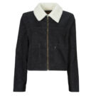 Giacca in jeans Levis T3 RETRO SHERPA TRUCKER Nero Giacche in jeans Donna - 1