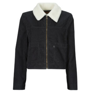 Giacca in jeans  Levis  T3 RETRO SHERPA TRUCKER  Nero -   Giacche in jeans Donna