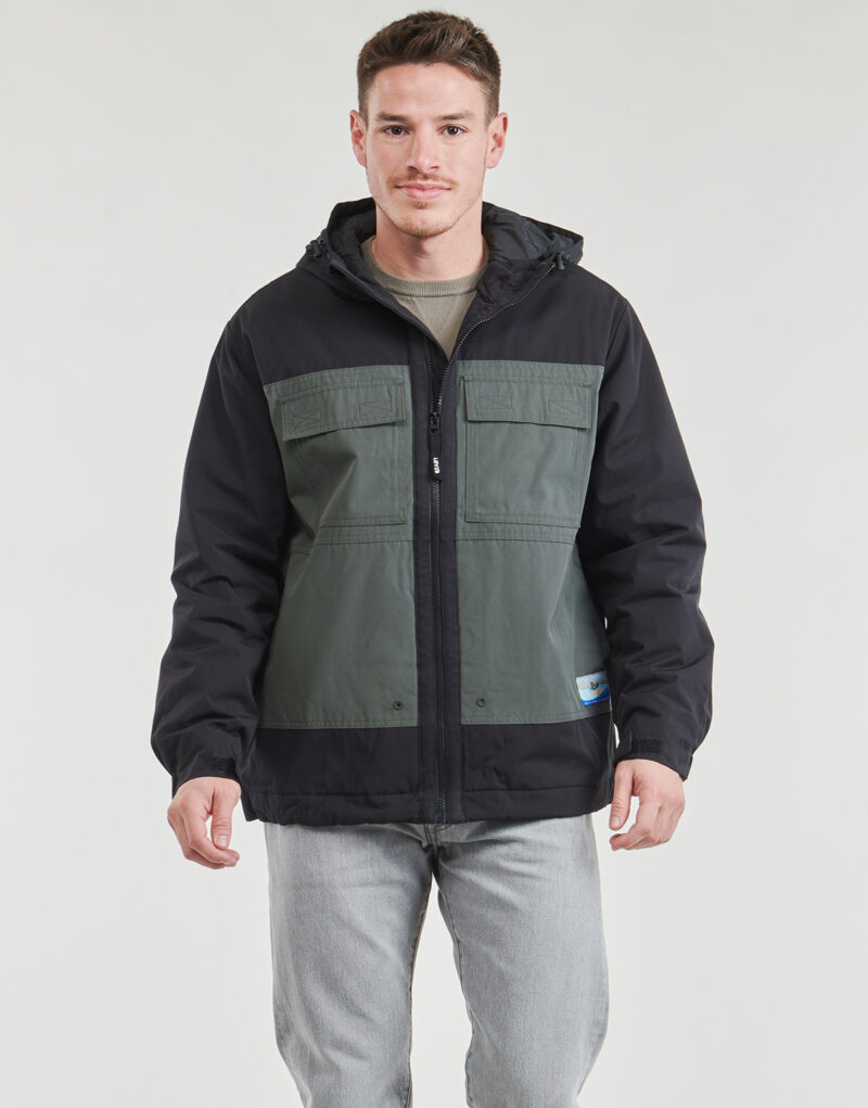 Giubbotto Levis TAMALPAIS HOODED JACKET Nero Giubbotti Uomo - 2