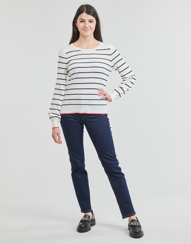Maglione Vero Moda VMALMA Bianco Maglioni Donna - 3