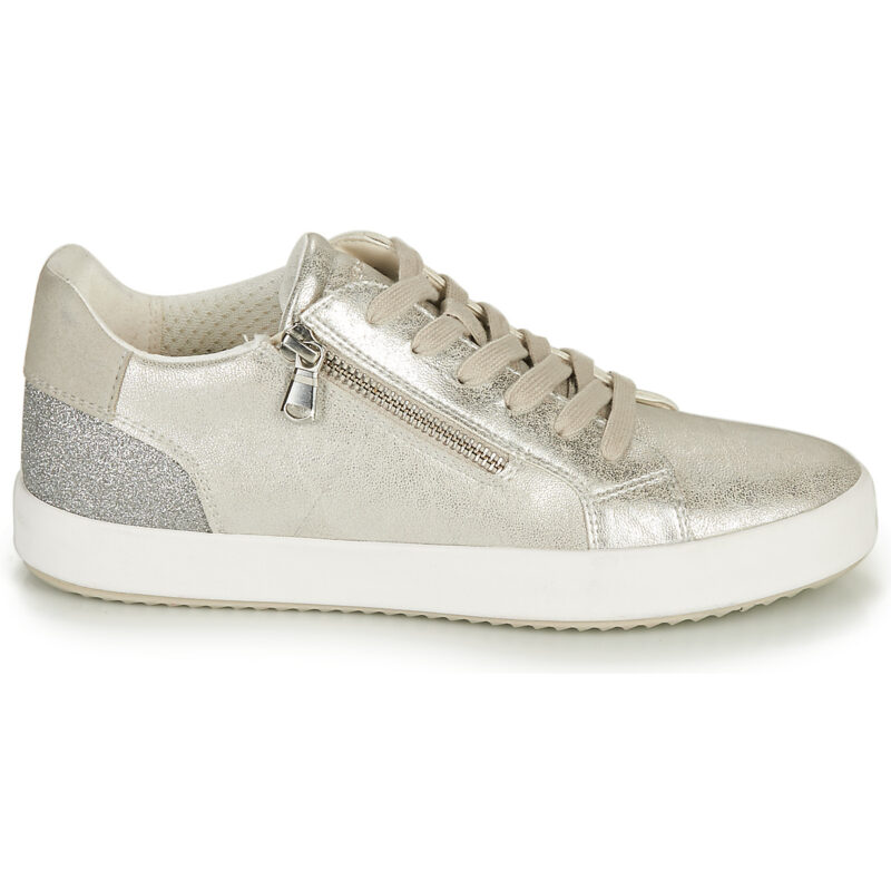 Geox  D BLOMIEE  Argento -  Sneakers basse Donna - 2