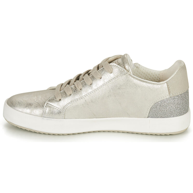 Geox  D BLOMIEE  Argento -  Sneakers basse Donna - 4