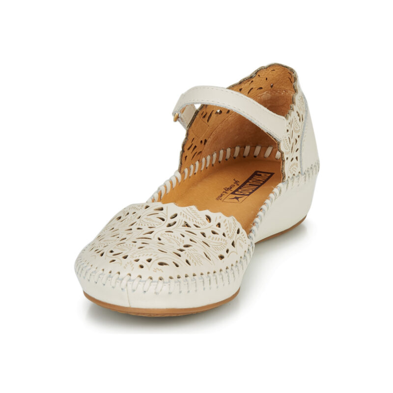 Pikolinos P. VALLARTA 655 Bianco Ballerine Donna - 3