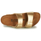 BIRKENSTOCK Arizona Birko-flor / Oro / Stretto Oro Ciabatta Donna - 6
