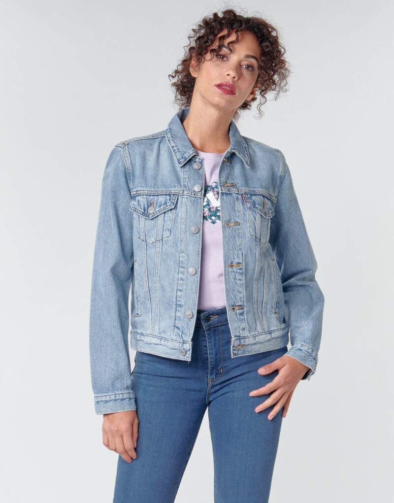 Giacca in jeans  Levis  ORIGINAL TRUCKER  Blu -   Giacche in jeans Donna - 2