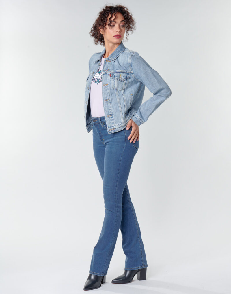 Giacca in jeans  Levis  ORIGINAL TRUCKER  Blu -   Giacche in jeans Donna - 3