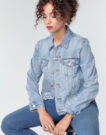 Giacca in jeans  Levis  ORIGINAL TRUCKER  Blu -   Giacche in jeans Donna - 5