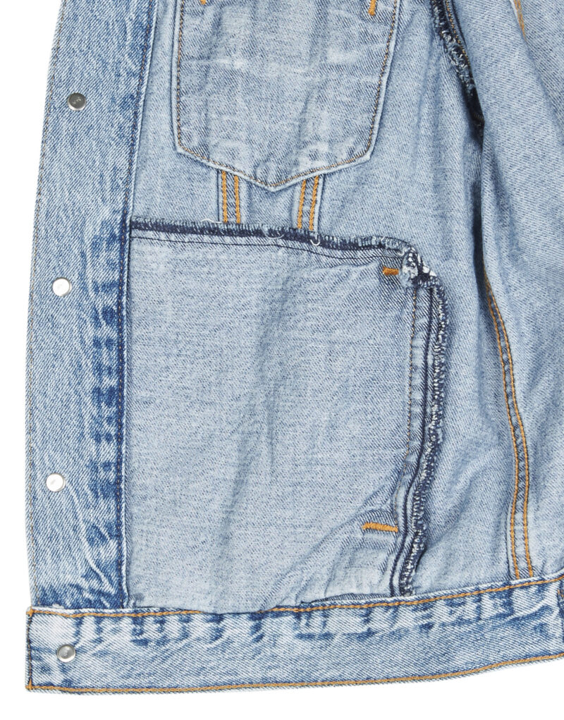 Giacca in jeans  Levis  ORIGINAL TRUCKER  Blu -   Giacche in jeans Donna - 6
