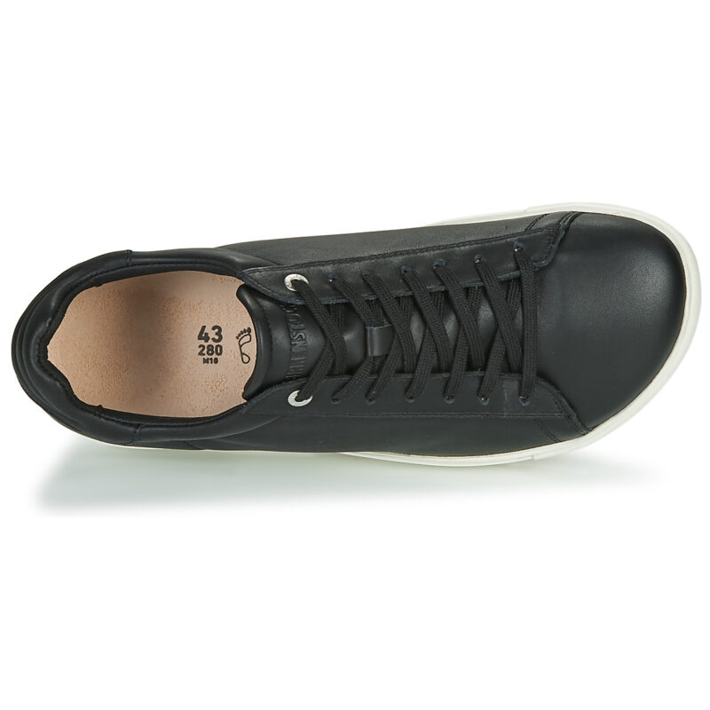 BIRKENSTOCK Bend Low Natural / Pelle / Black / Regular Nero Sneakers basse Donna - 6