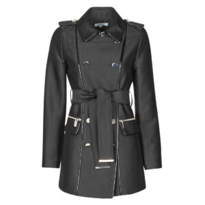 Trench  Morgan  GAZELLE  Nero -   Trench Donna