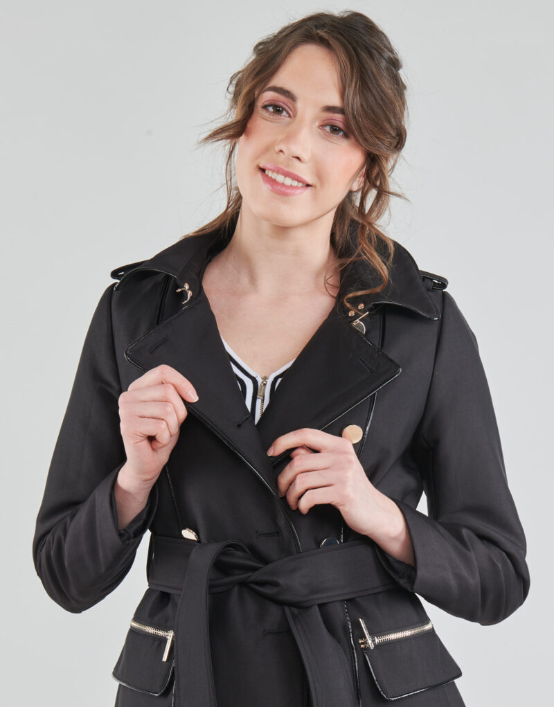 Trench Morgan GAZELLE Nero Trench Donna - 5