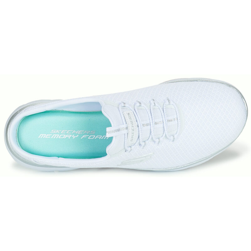 Skechers  SUMMITS  Bianco -  Ciabatta Donna - 6