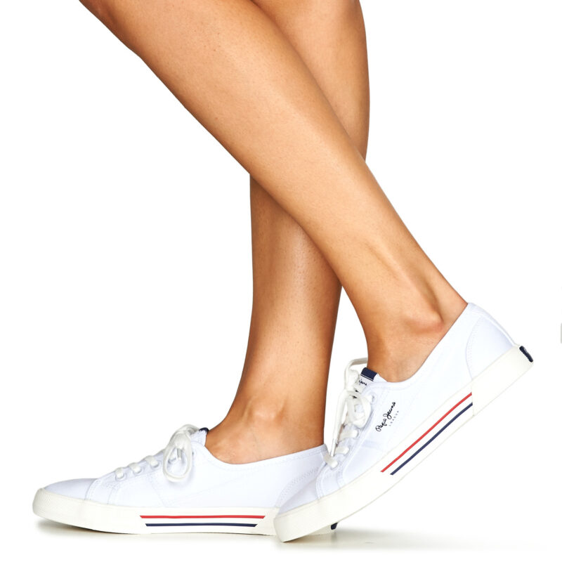 Pepe jeans BRADY W BASIC Bianco Sneakers basse Donna - 8