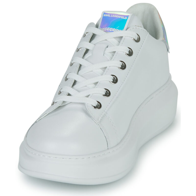Karl Lagerfeld KAPRI Signia Lace Lthr Bianco Sneakers basse Donna - 3