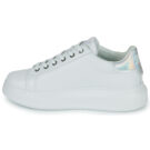 Karl Lagerfeld KAPRI Signia Lace Lthr Bianco Sneakers basse Donna - 4