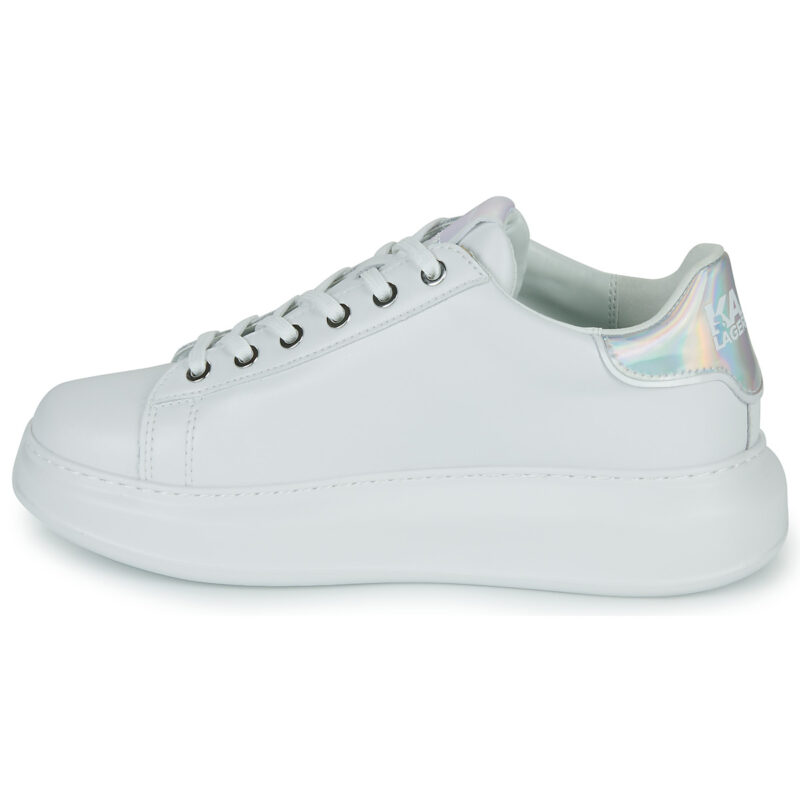 Karl Lagerfeld KAPRI Signia Lace Lthr Bianco Sneakers basse Donna - 4