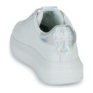 Karl Lagerfeld KAPRI Signia Lace Lthr Bianco Sneakers basse Donna - 5