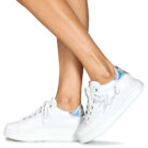 Karl Lagerfeld KAPRI Signia Lace Lthr Bianco Sneakers basse Donna - 8