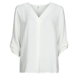 Camicetta  JDY  JDYDIVYA 3/4 TOP WVN  Bianco -  Camicette Donna