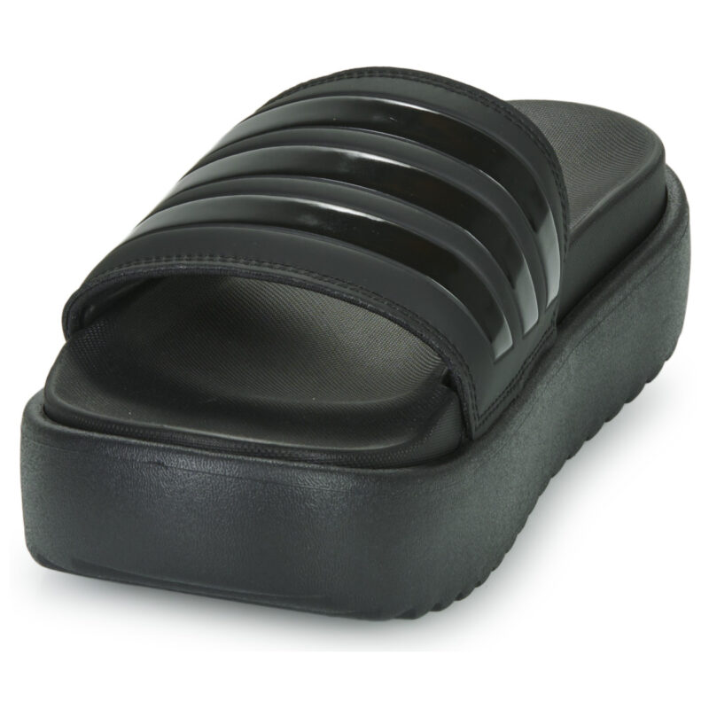 adidas  ADILETTE PLATFORM  Nero -   ciabatte Donna - 3