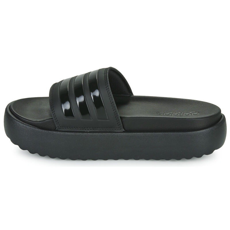 adidas  ADILETTE PLATFORM  Nero -   ciabatte Donna - 4