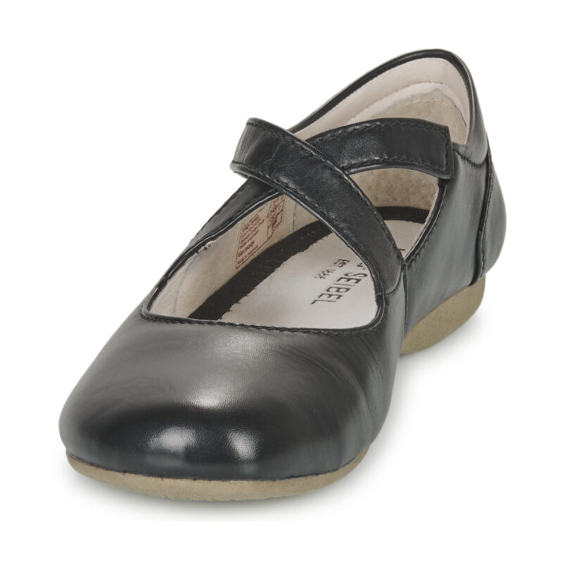 Josef Seibel FIONA 72 Ballerinas f&uuml;r schwarze Damen - Gr&ouml;&szlig;e 3
