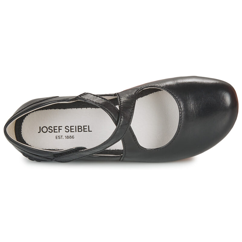 Josef Seibel FIONA 72 Ballerinas f&uuml;r schwarze Damen - Gr&ouml;&szlig;e 6