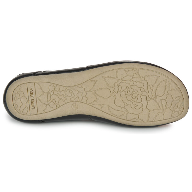 Josef Seibel FIONA 72 Ballerinas f&uuml;r schwarze Damen - Gr&ouml;&szlig;e 7